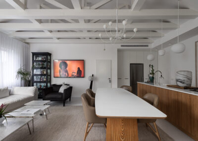 תכנון ועיצוב פנים דירה תל אביב