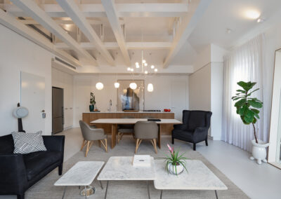 תכנון ועיצוב פנים דירה תל אביב